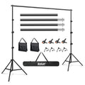 Adjustable Photo Backdrop Stand 9ft x 10ft with Carry Bag U66402