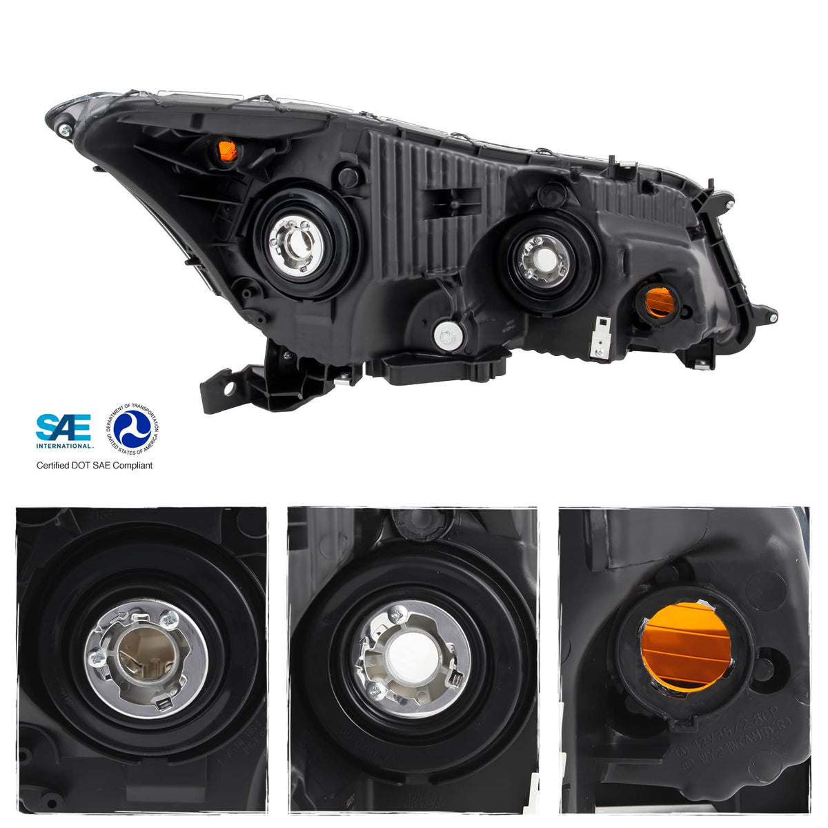 Black Headlights Assembly Z923132