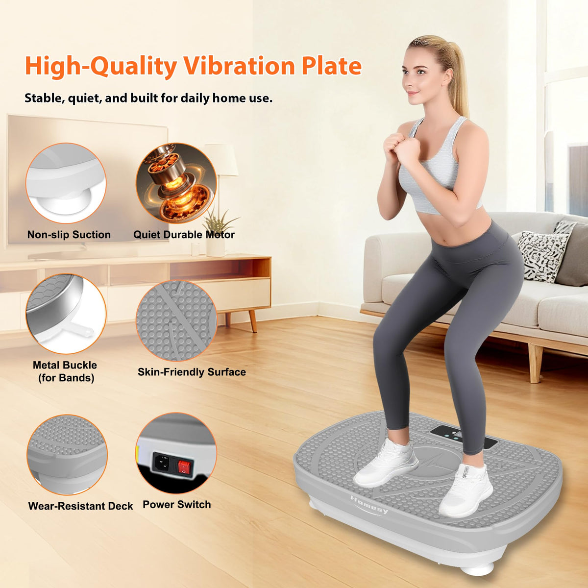 Vibration Plate Exercise Machine A36279