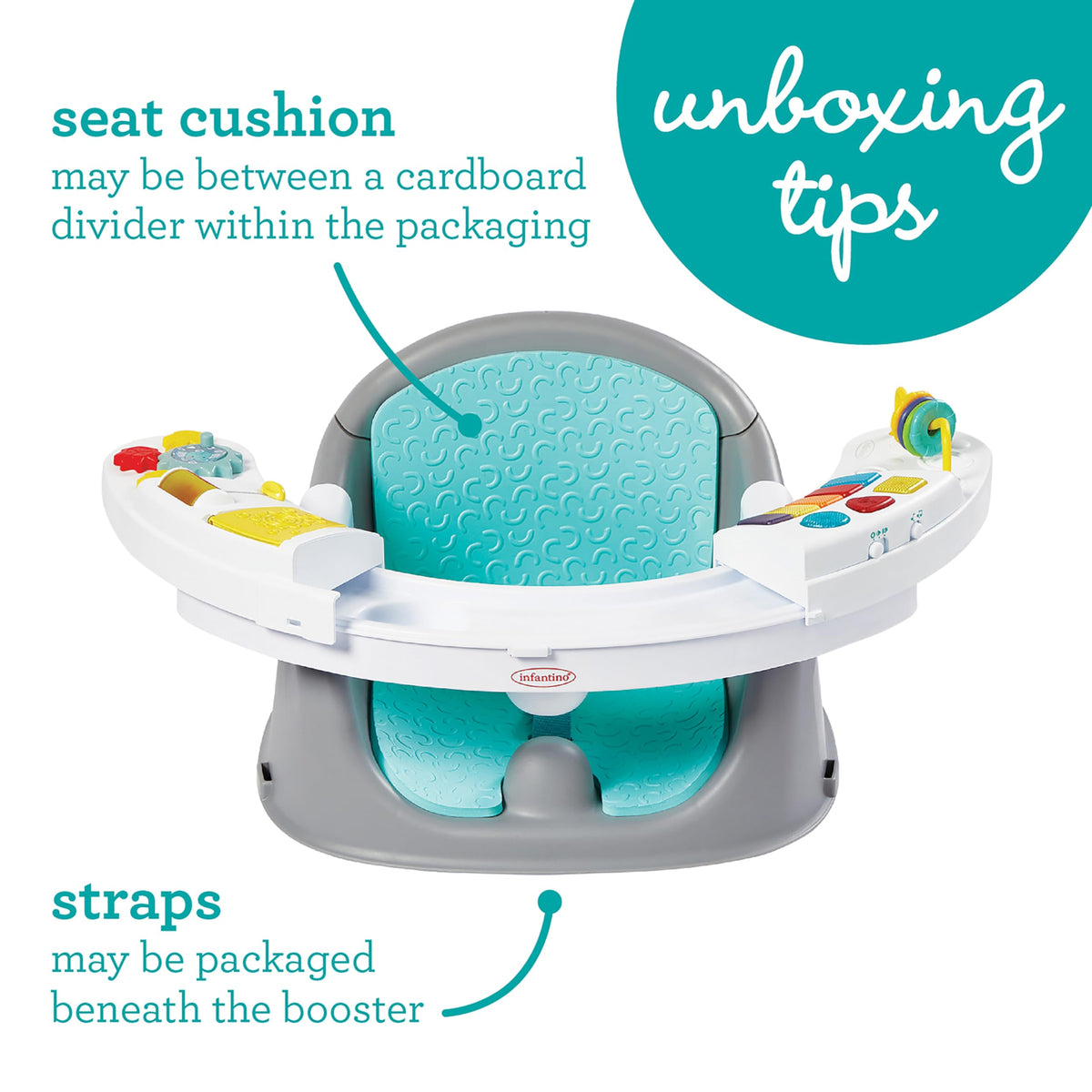 3-in-1 Discovery Seat and Booster with Piano V19201