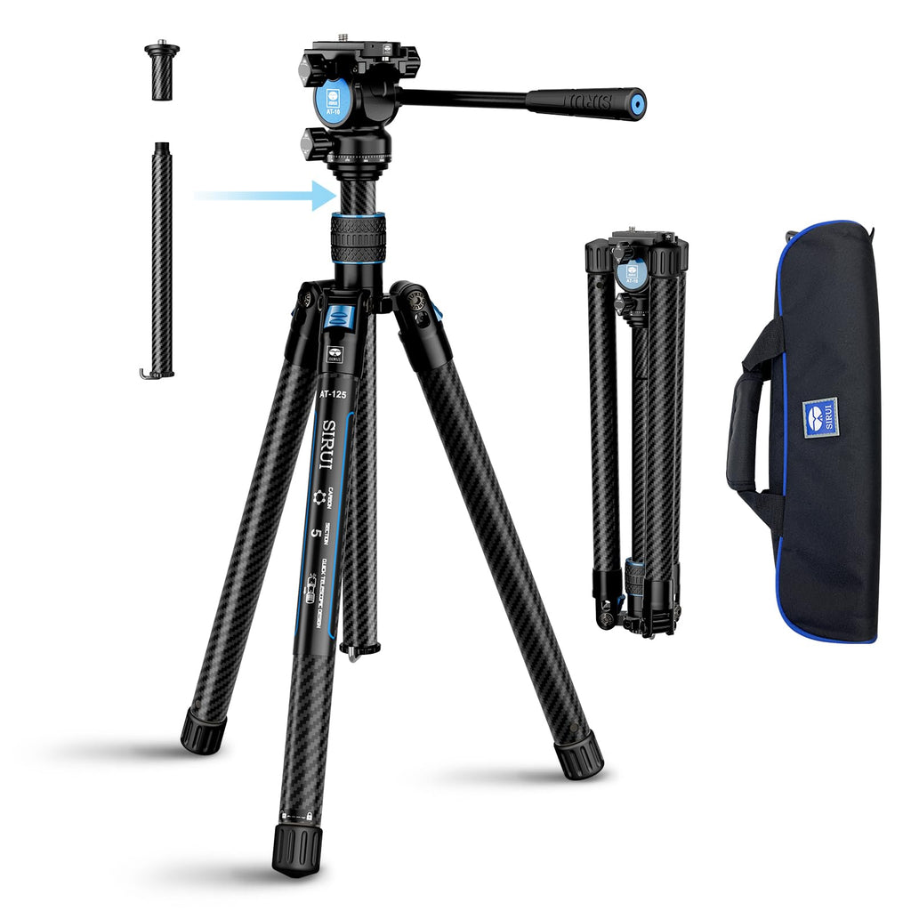 Carbon Fiber Tripod with Panoramic Fluid Head Q2785