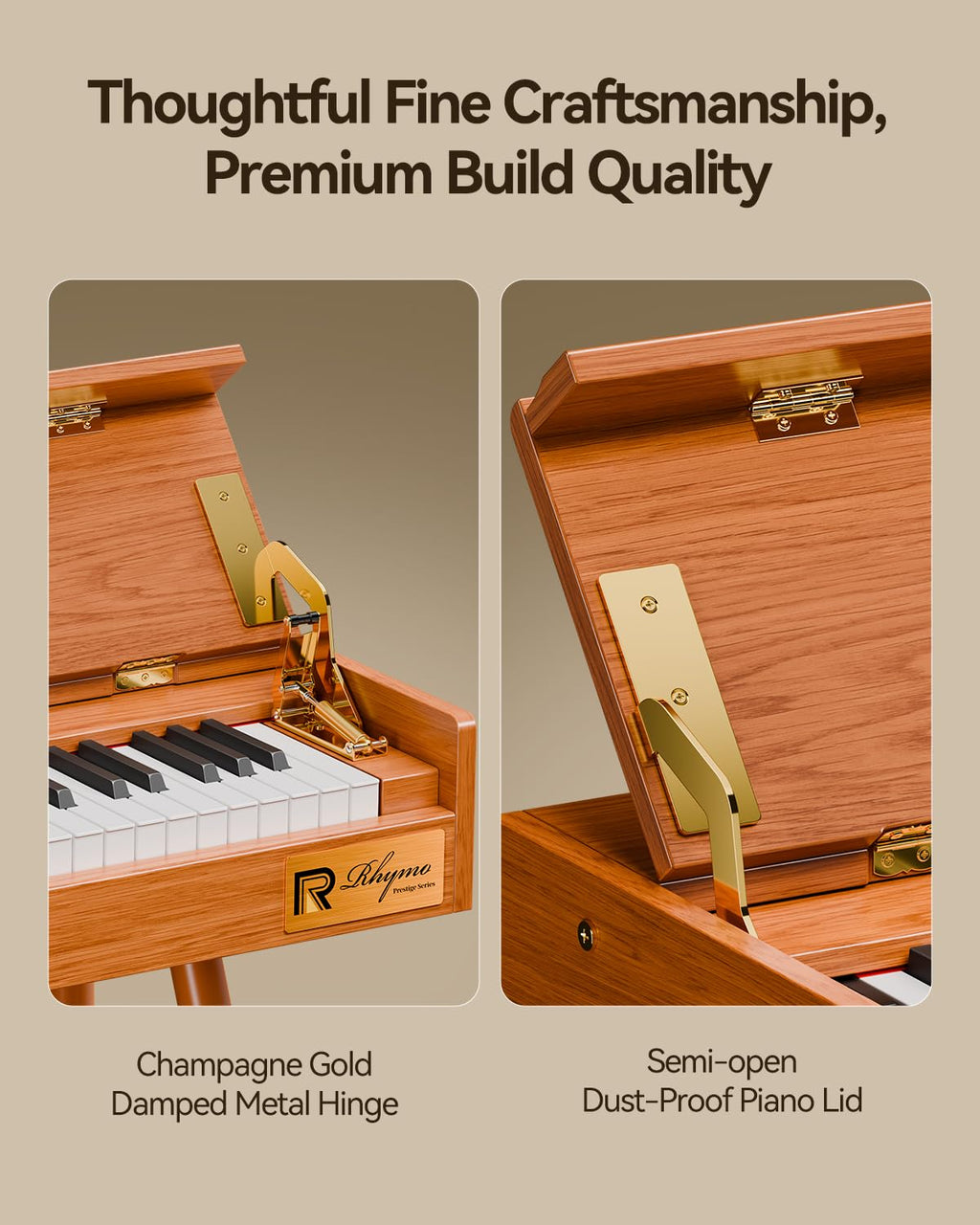 88-Key Weighted Hammer Action Digital Piano B3992
