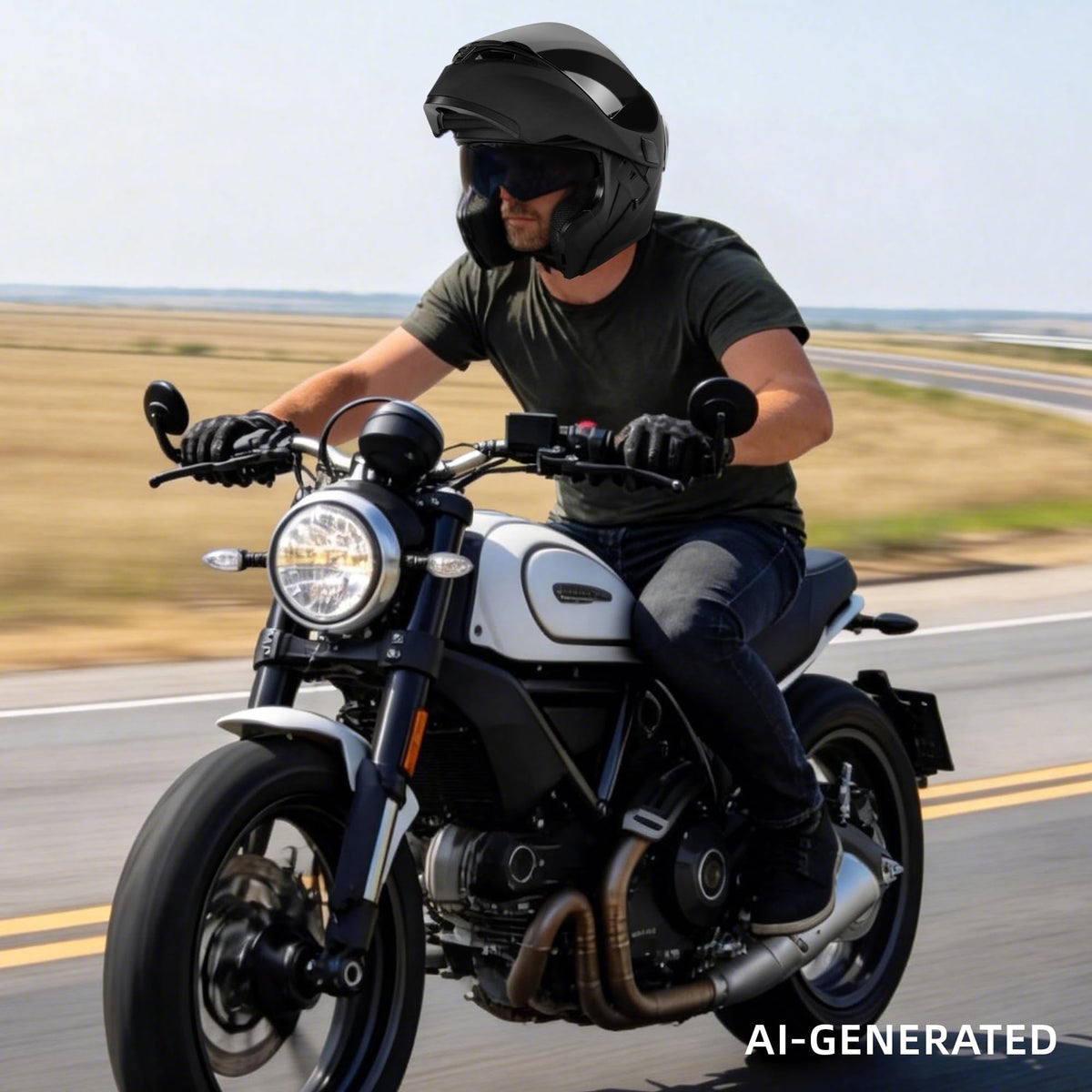 DOT Certified Modular Motorcycle Helmet Q704266