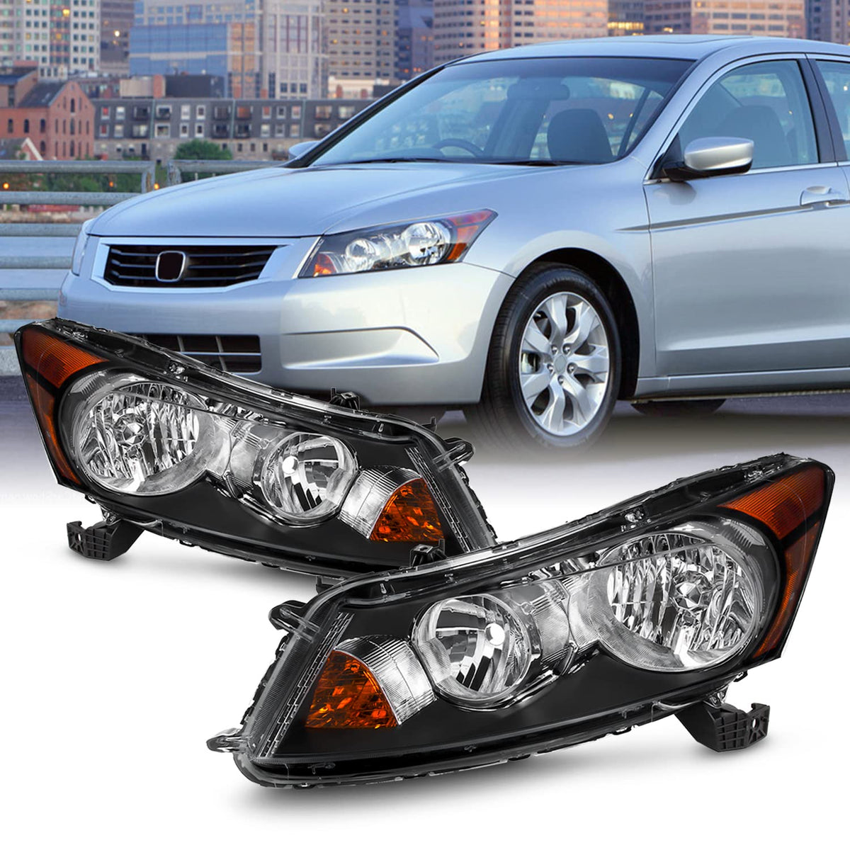 Black Headlights Assembly Z923132