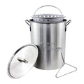 Aluminum 30 Quart Stock Pot with Strainer Basket M569564