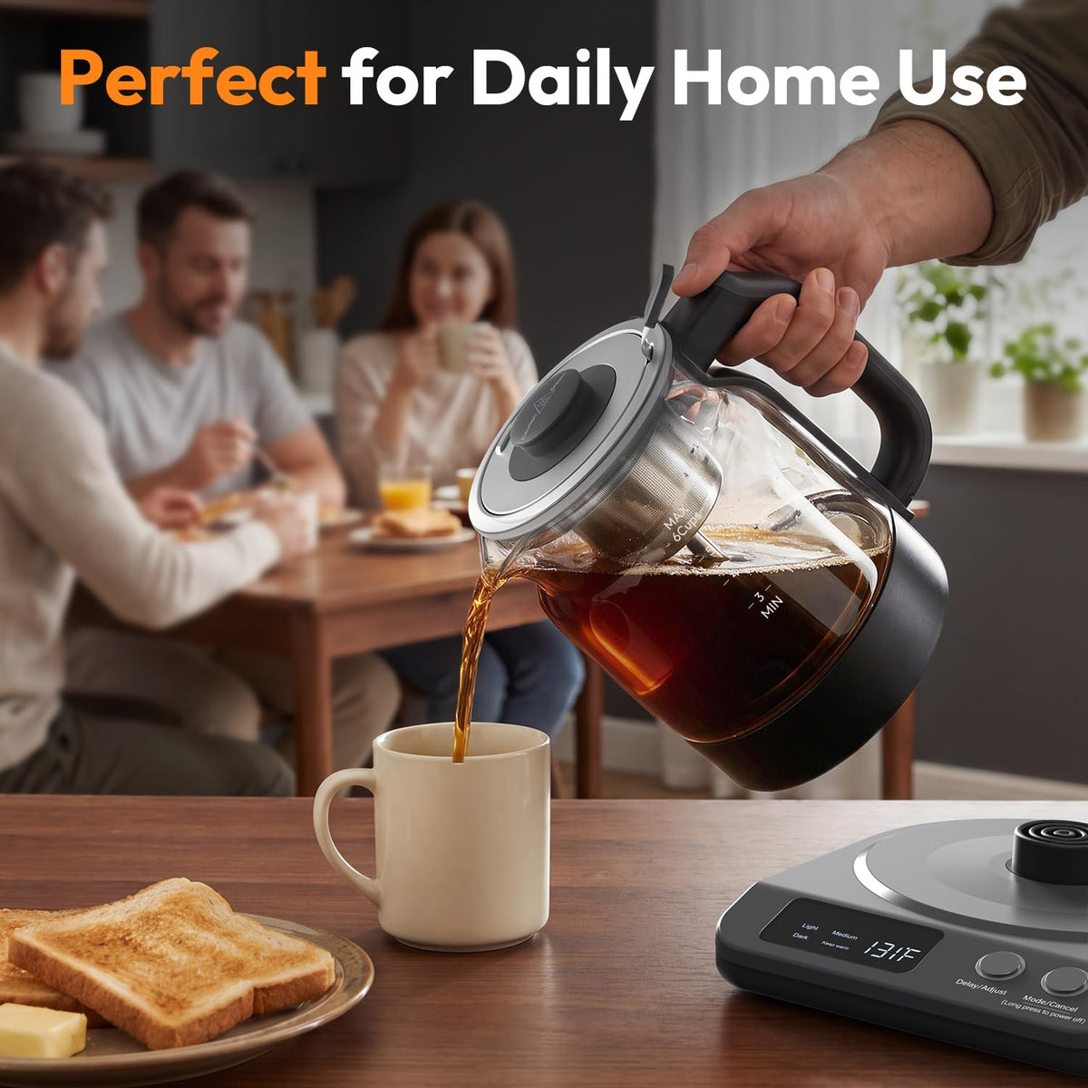 Electric Percolator Coffee Pot G1127