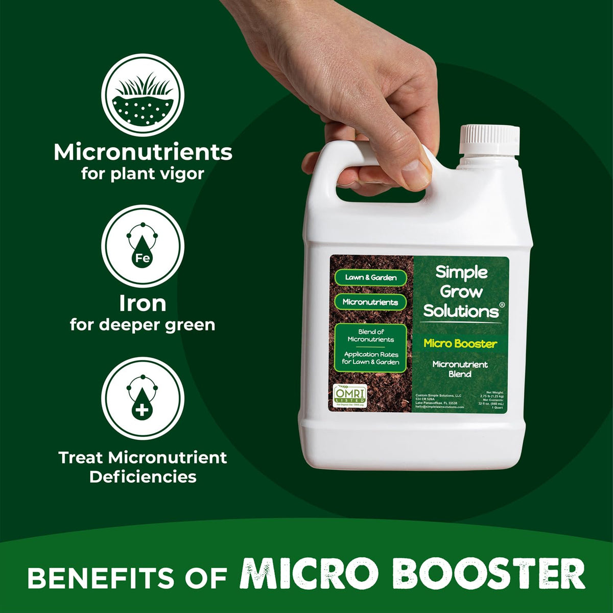 Organic Liquid Fertilizer 32 Ounce X848655