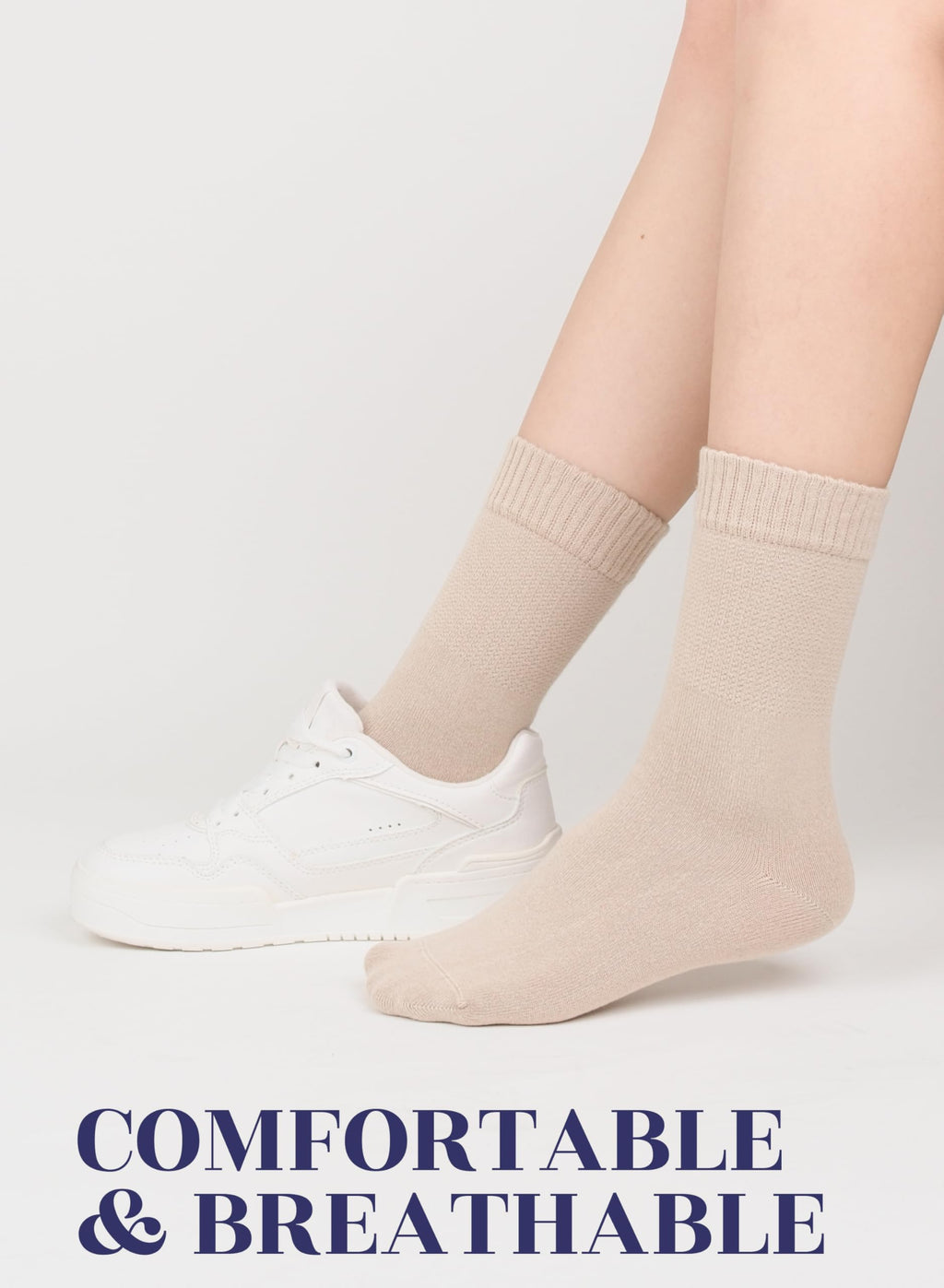 Bamboo Crew Socks Q1814