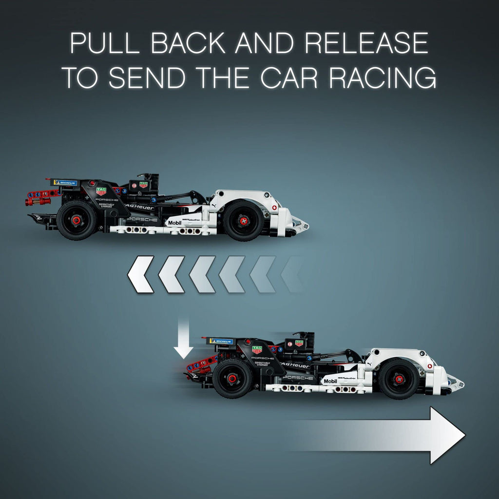 Pull-Back Race Car Model Building Set X93812