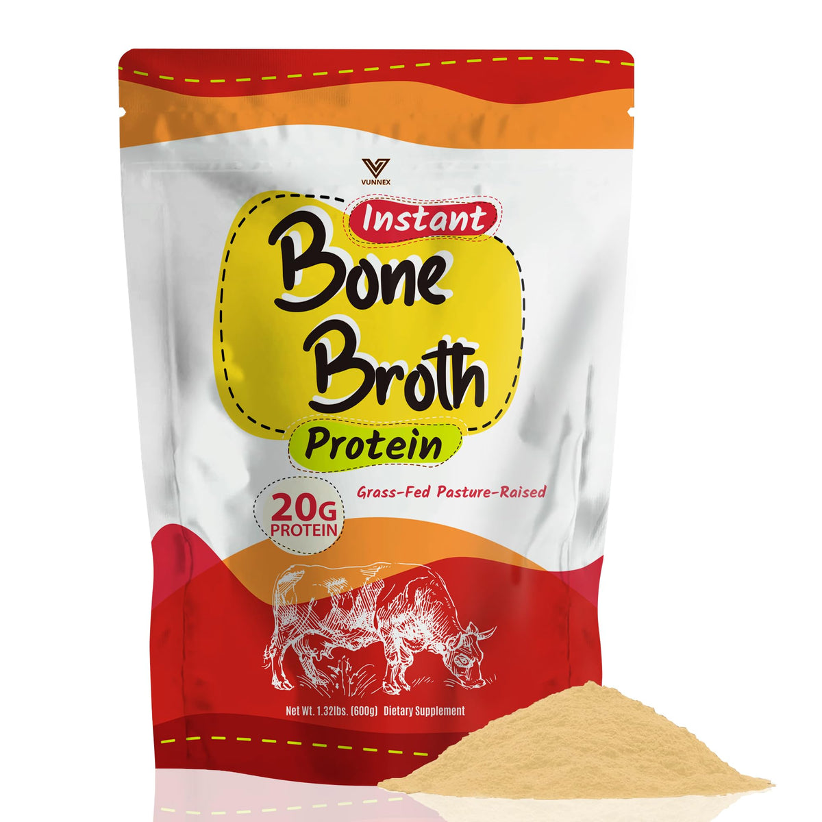 Unflavored Bone Broth Protein Powder D291