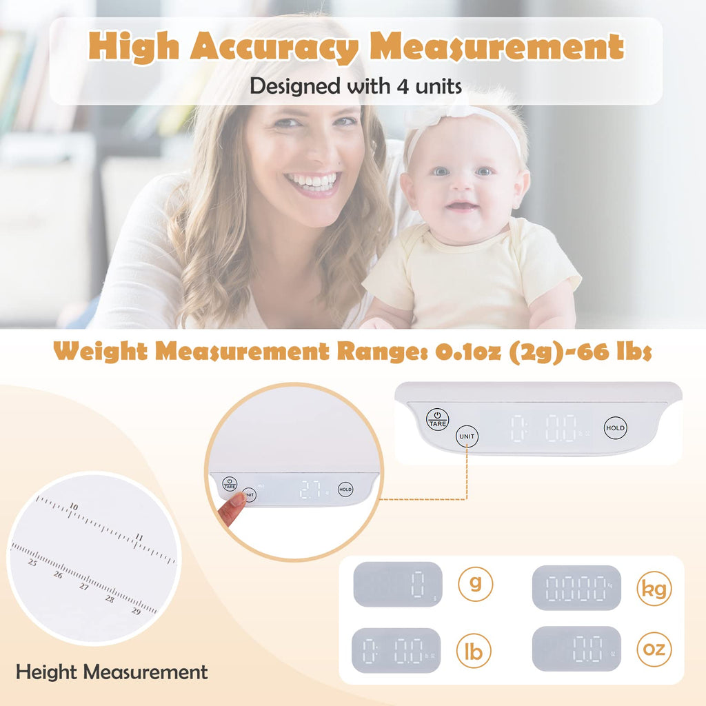66lb Digital Baby Pet Scale with Smart App Control Z665793