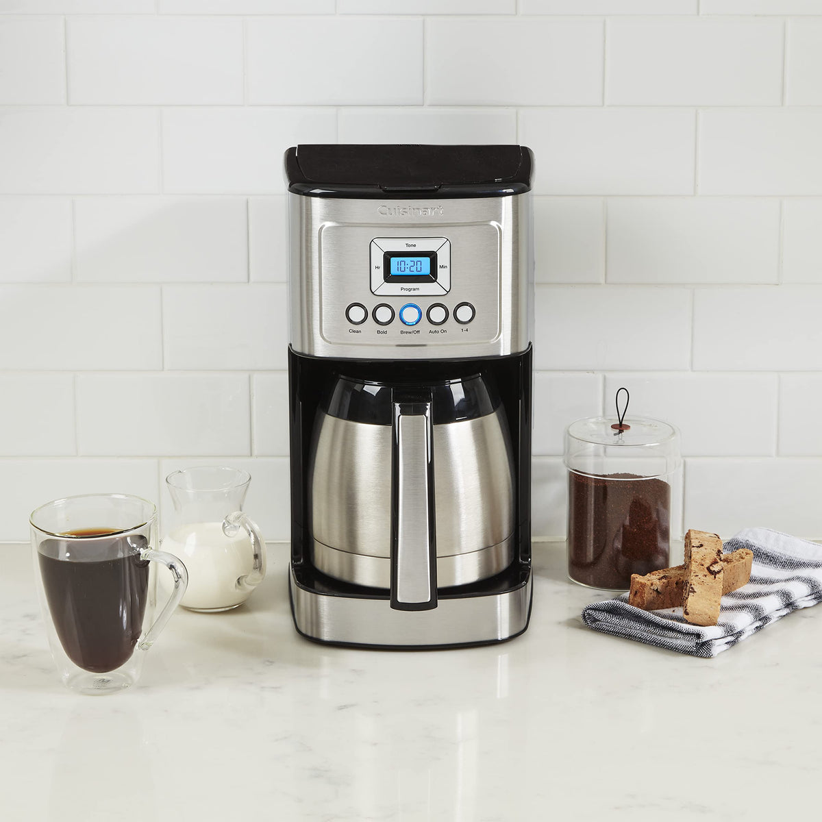 12 Cup Programmable Thermal Carafe Coffee Maker D33837