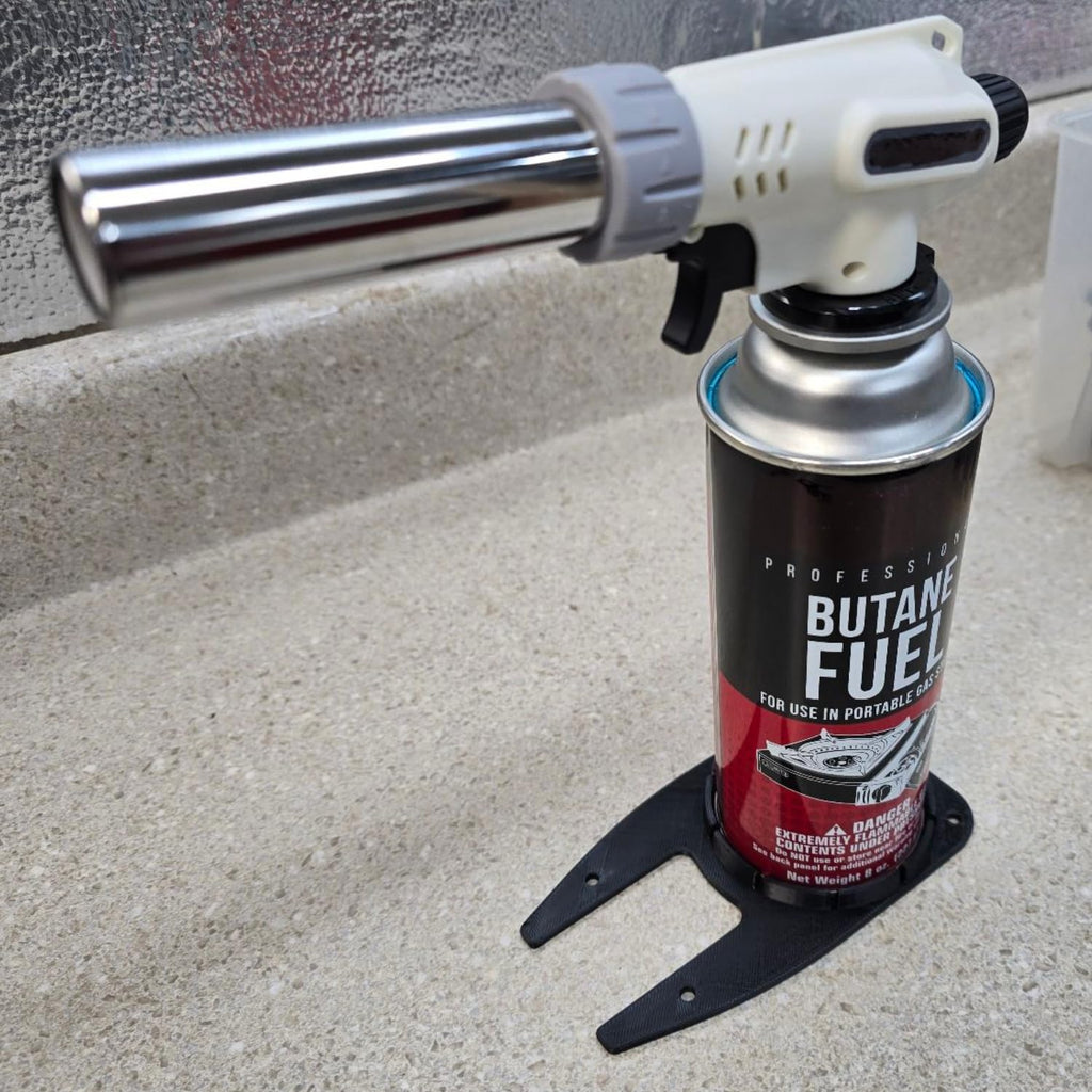Butane Torch Holder Stabilizer Stand for 8 oz Butane Fuel Cans E365930