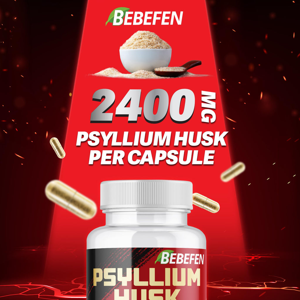 2400mg Psyllium Husk Capsules E545106