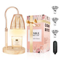 Adjustable Candle Warmer Lamp with Timer & Dimmer U932397