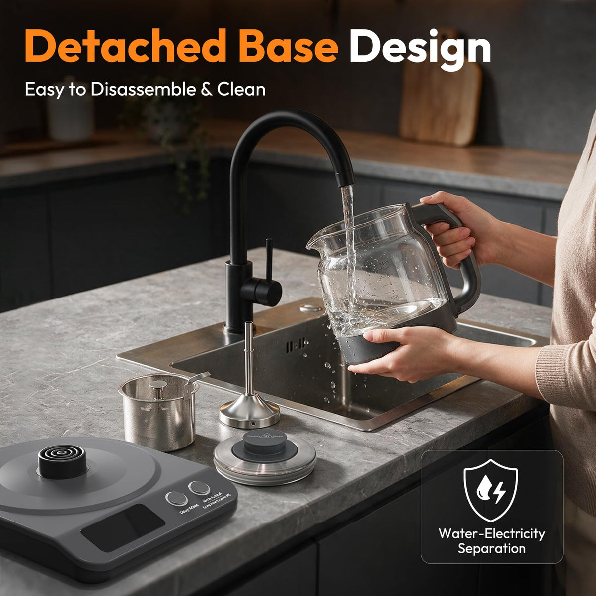 Electric Percolator Coffee Pot G1127