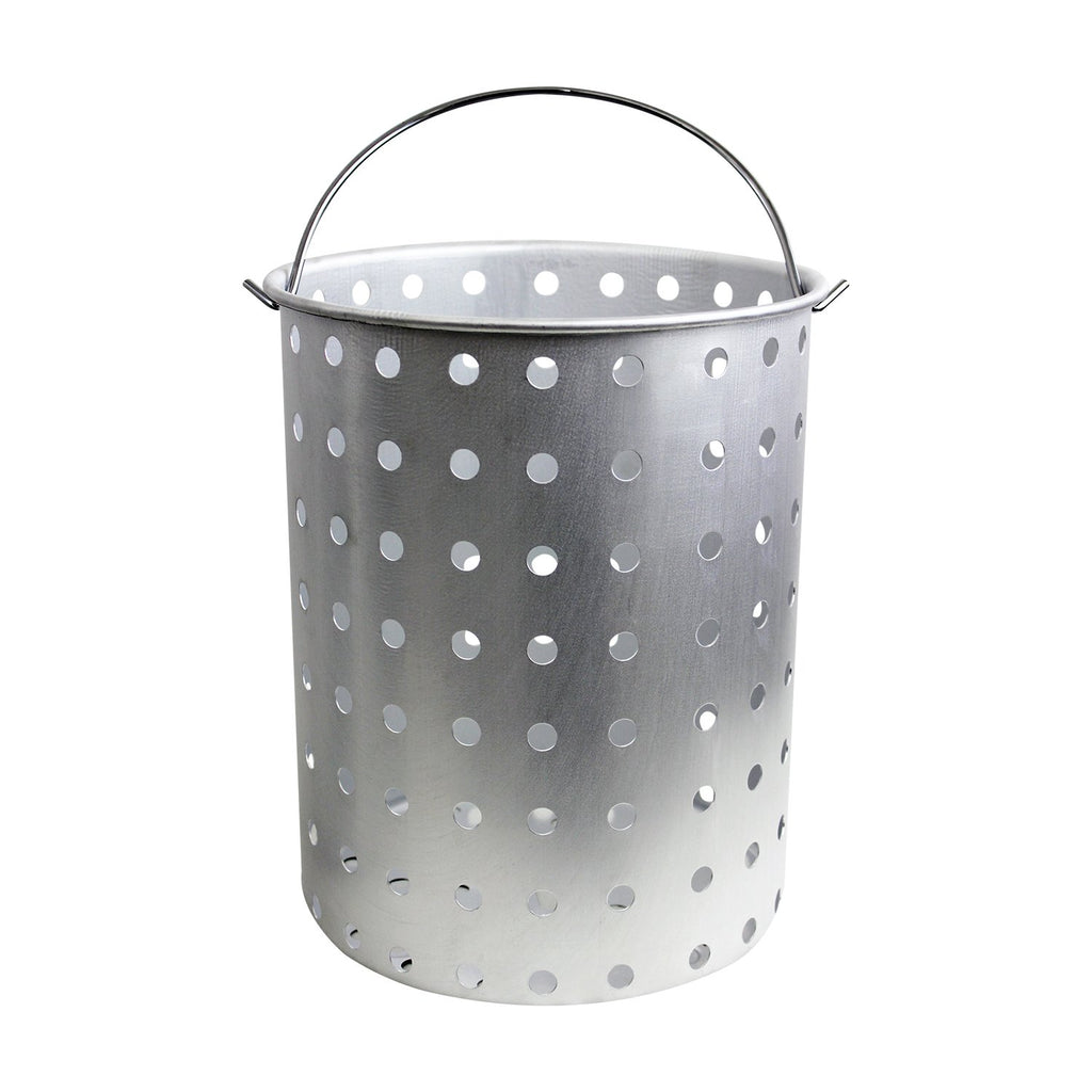 Aluminum 30 Quart Stock Pot with Strainer Basket M569564