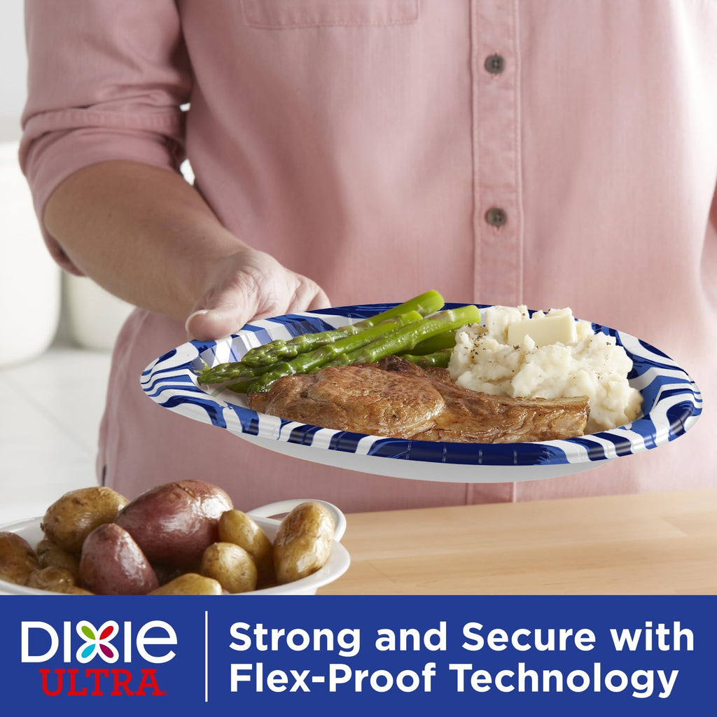 Large 10 Inch Heavy Duty Disposable Paper Plates M3455