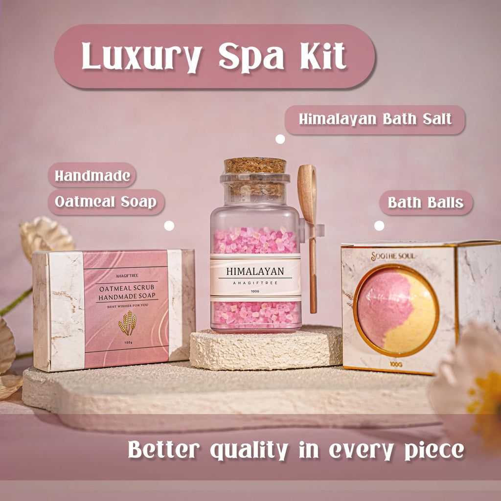 Pink 12PC Gift Basket W7344