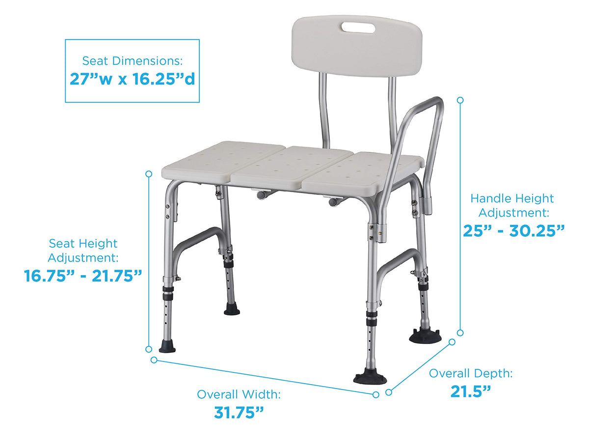 Heavy Duty Transfer Bench for Bath & Shower C168484