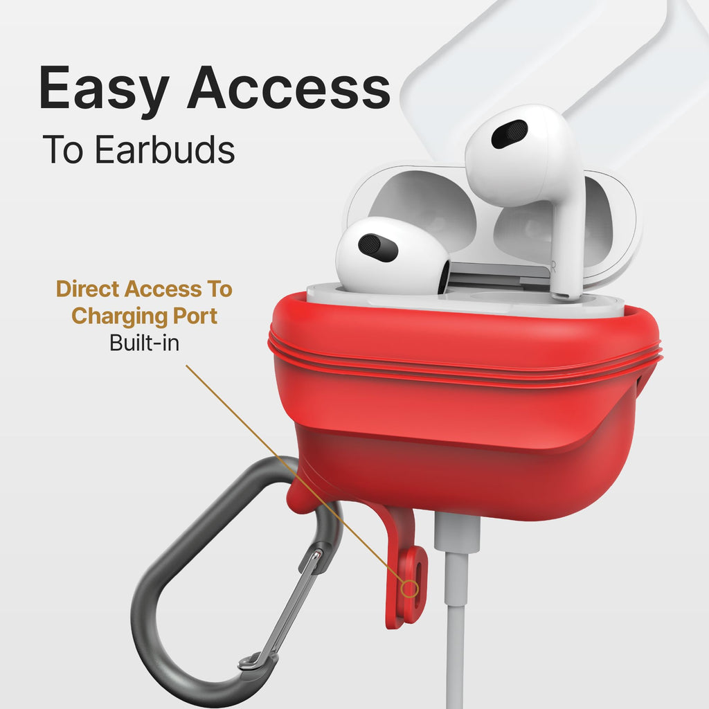 Waterproof AirPods 3rd Generation Case with Carabiner S163
