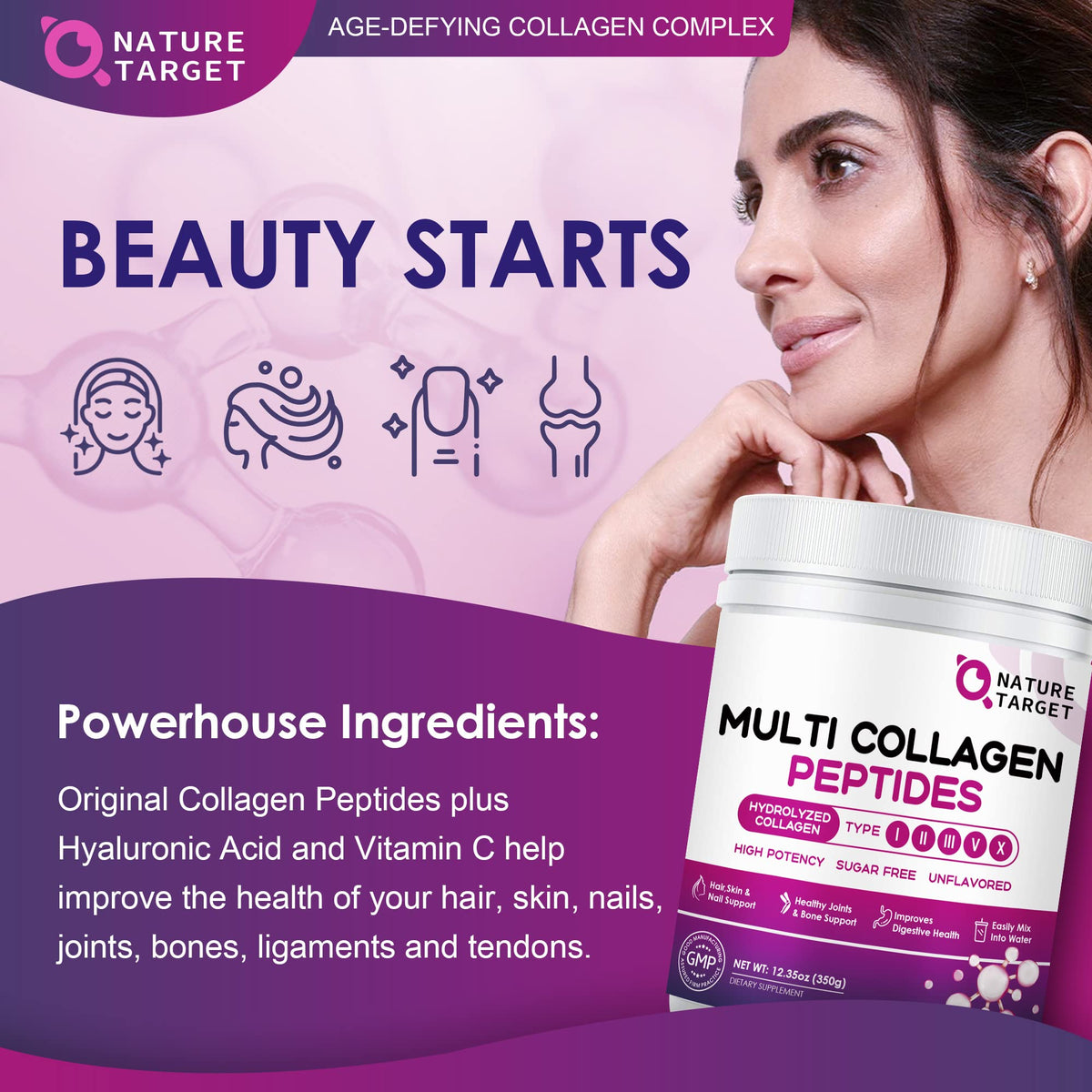 Multi Collagen Peptides Powder P570969