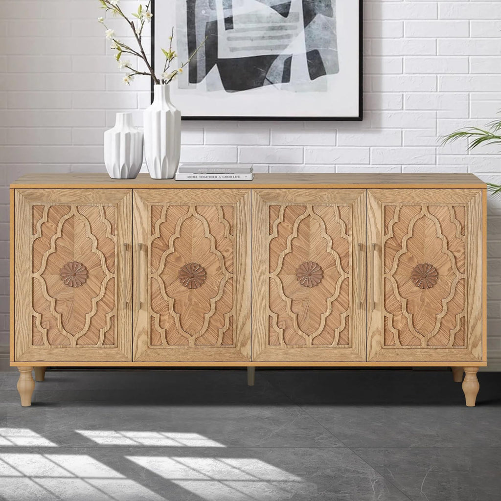 Wooden Accent Storage Cabinet N64282