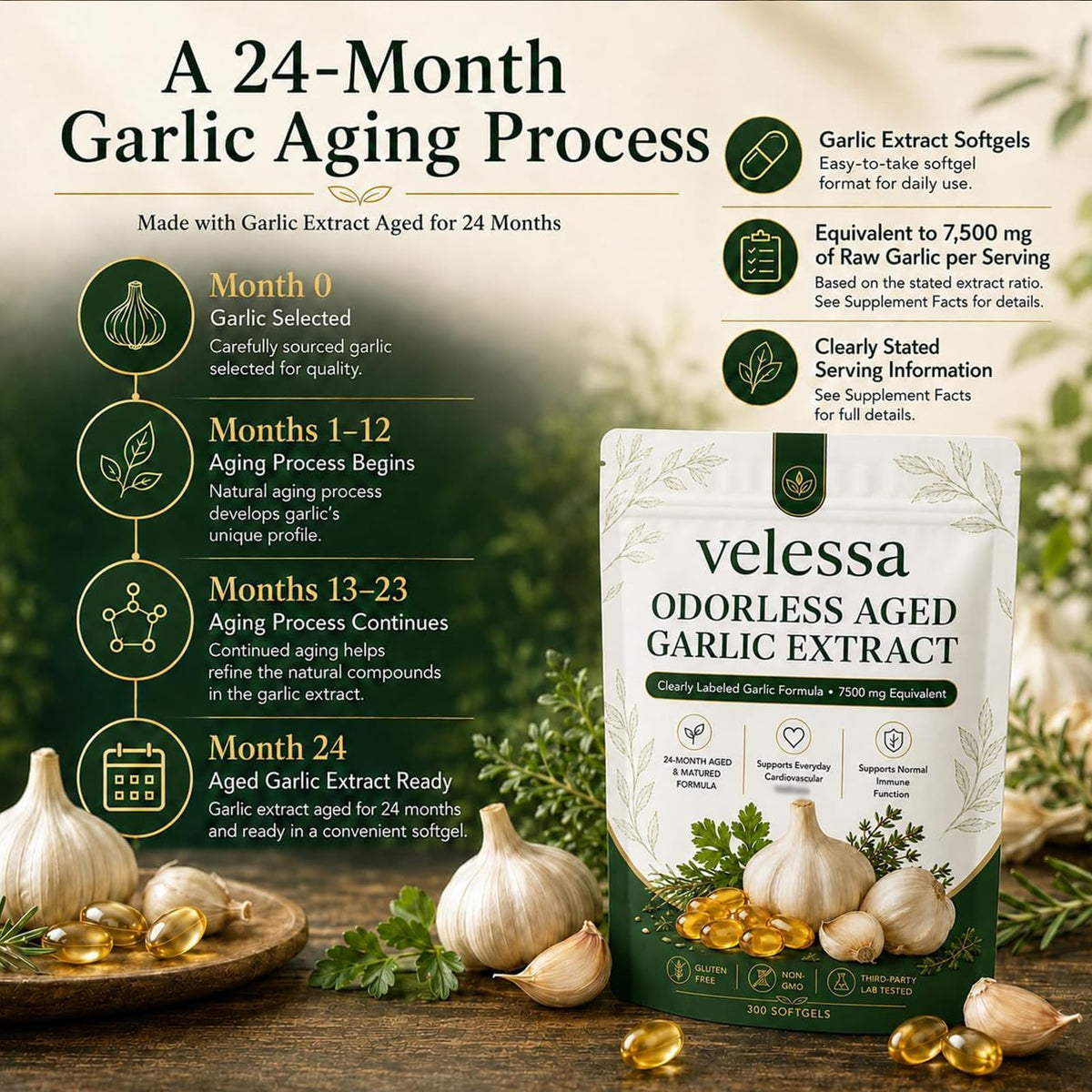 Odorless Aged Garlic Extract I532399
