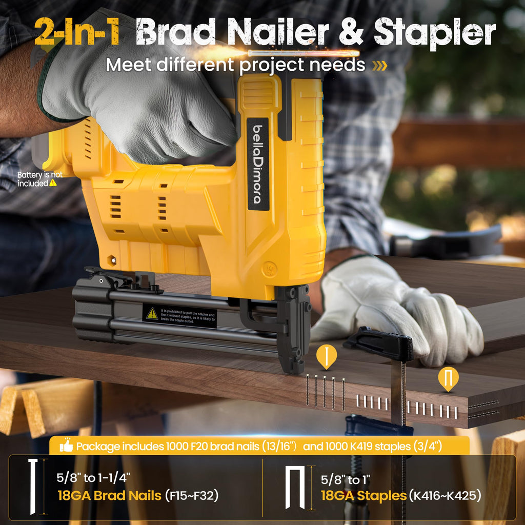 Cordless Brad Nailer E722