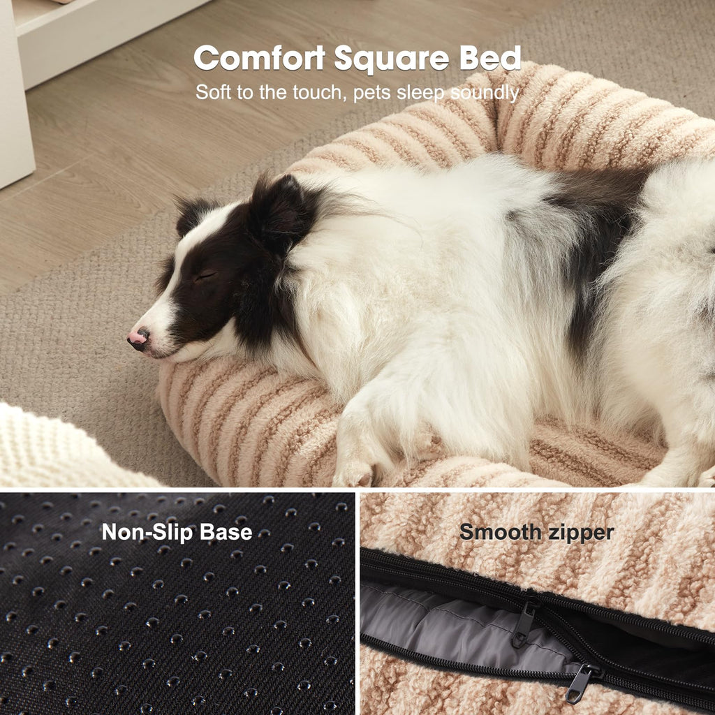 Medium Washable Dog Bed with Removable Cover F535044