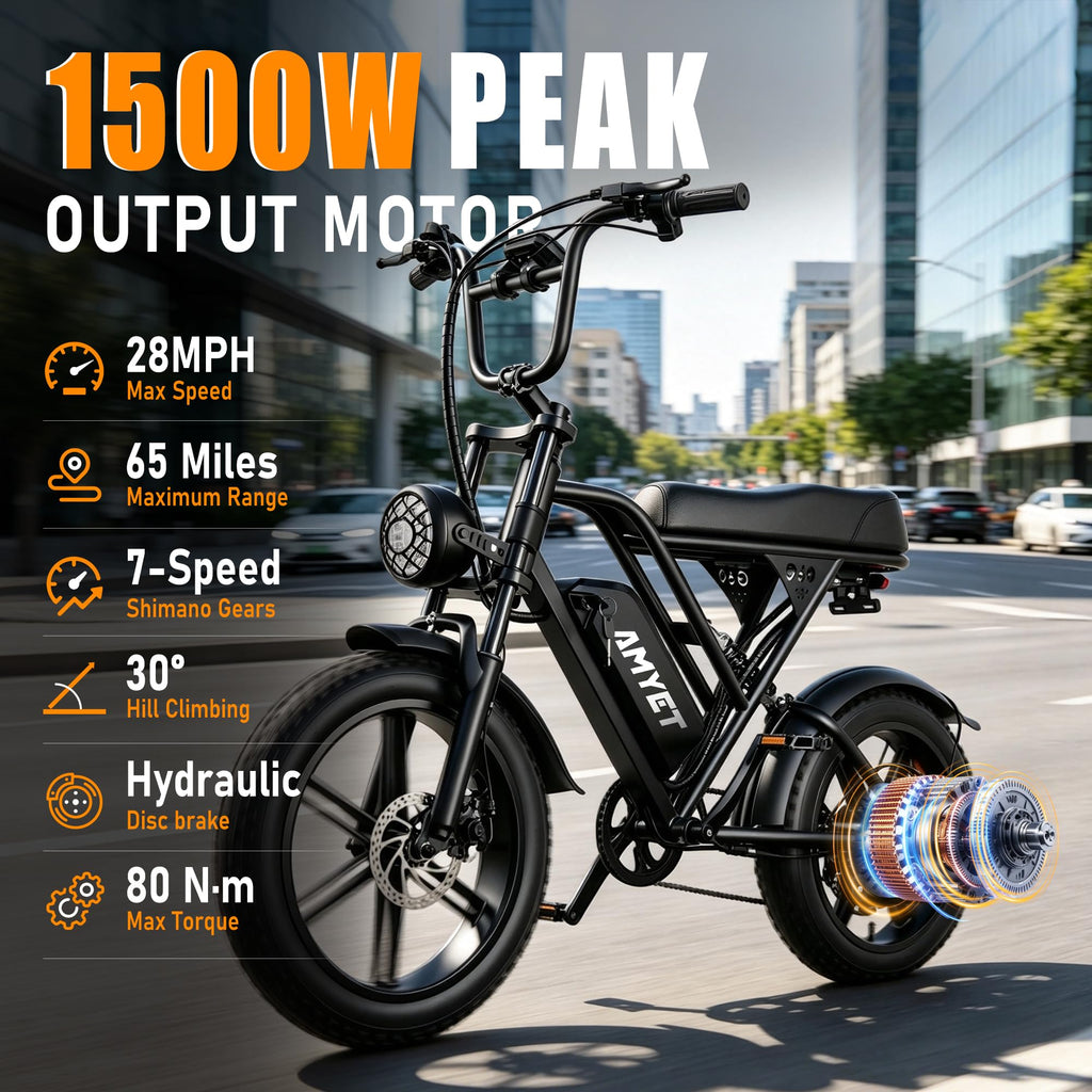 20'' Fat Tire Electric Bike U5237