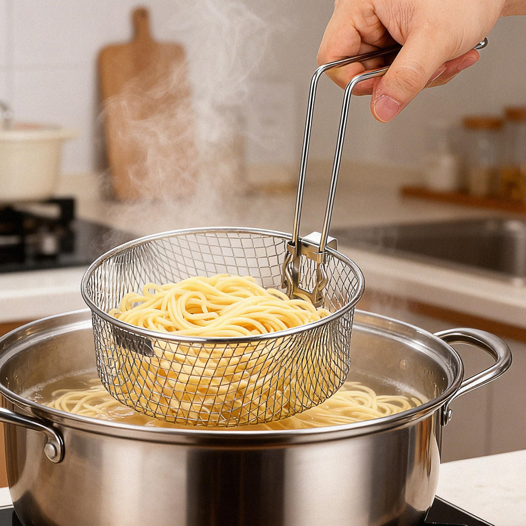 Deep Fryer Basket with Handle Z262