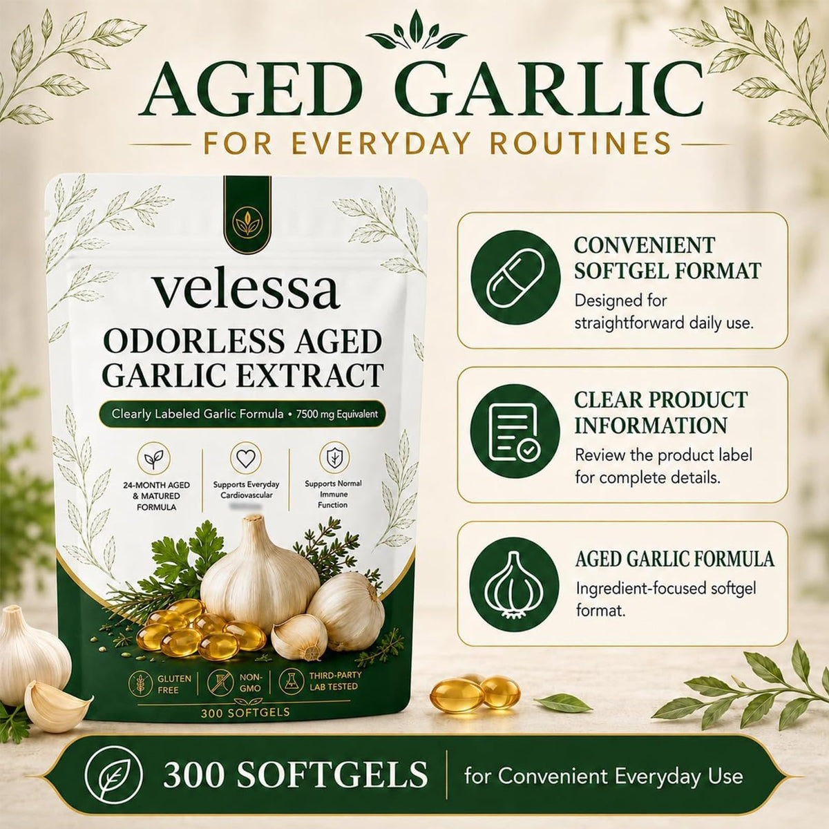 Odorless Aged Garlic Extract I532399