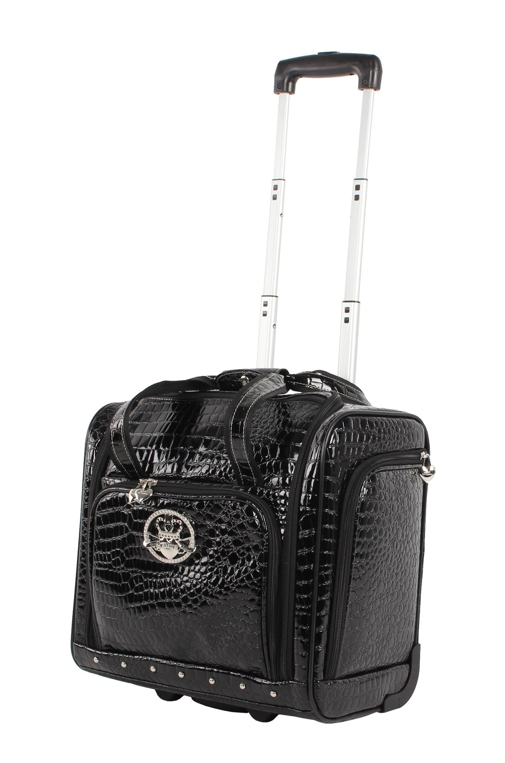 15 Inch Black PVC Underseat Luggage Z357779