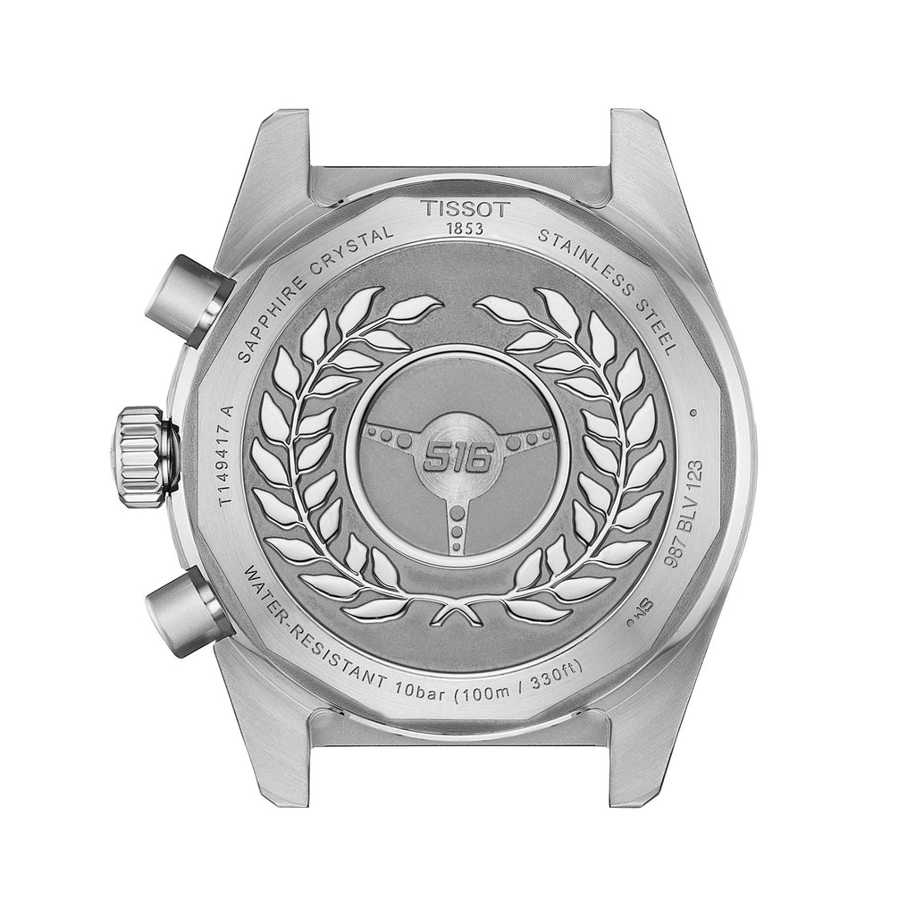 Black Dial 40mm Swiss Quartz Chronograph Men's Watch S139