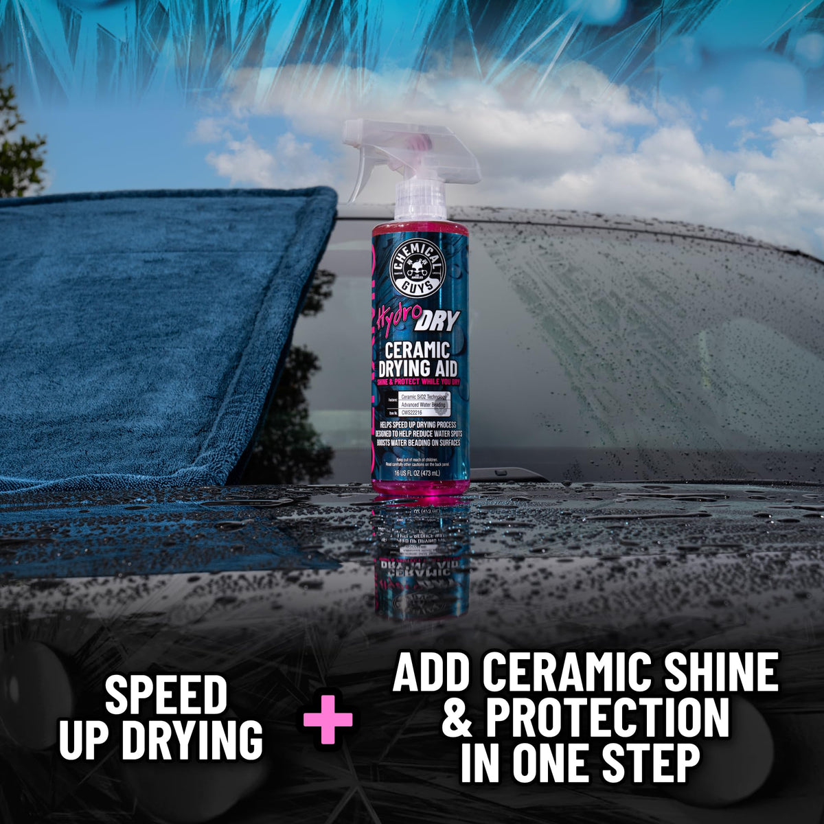 Ceramic Drying Aid & Gloss Booster Spray 16 oz W8368