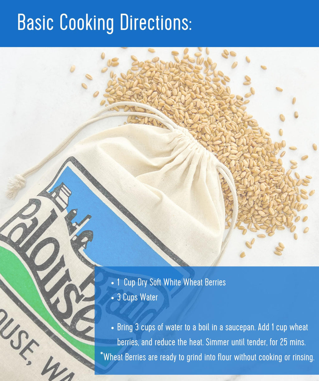 Soft White Wheat Berries 5 lbs E418492