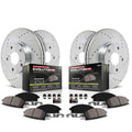 Brake Pad & Rotor Kit Front & Rear V510755