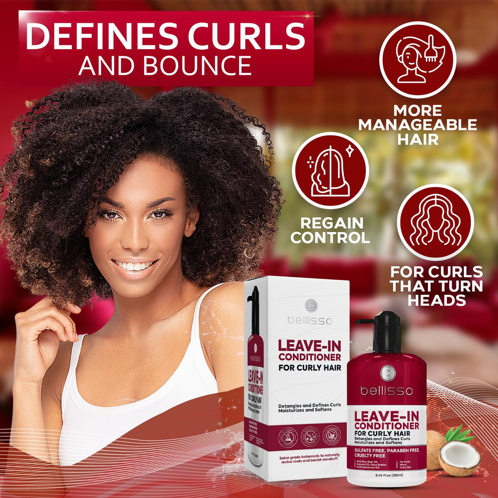 Sulfate Free Leave in Conditioner with Shea Butter R2811
