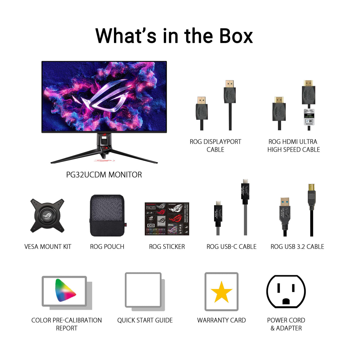 32 Inch 4K 240Hz OLED Gaming Monitor I914934