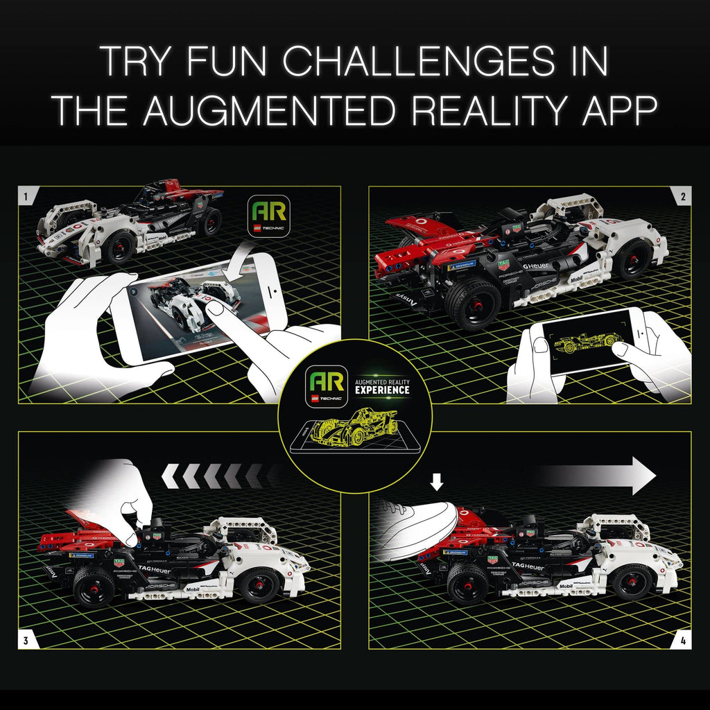 Pull-Back Race Car Model Building Set X93812