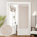 100% Blackout Linen Door Curtains 26x68 Inch Y8220