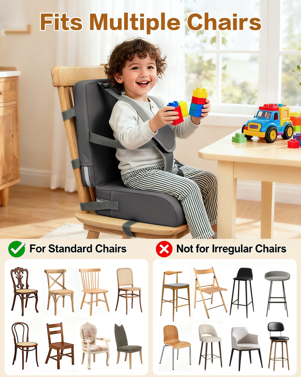 Adjustable Booster Seat F835