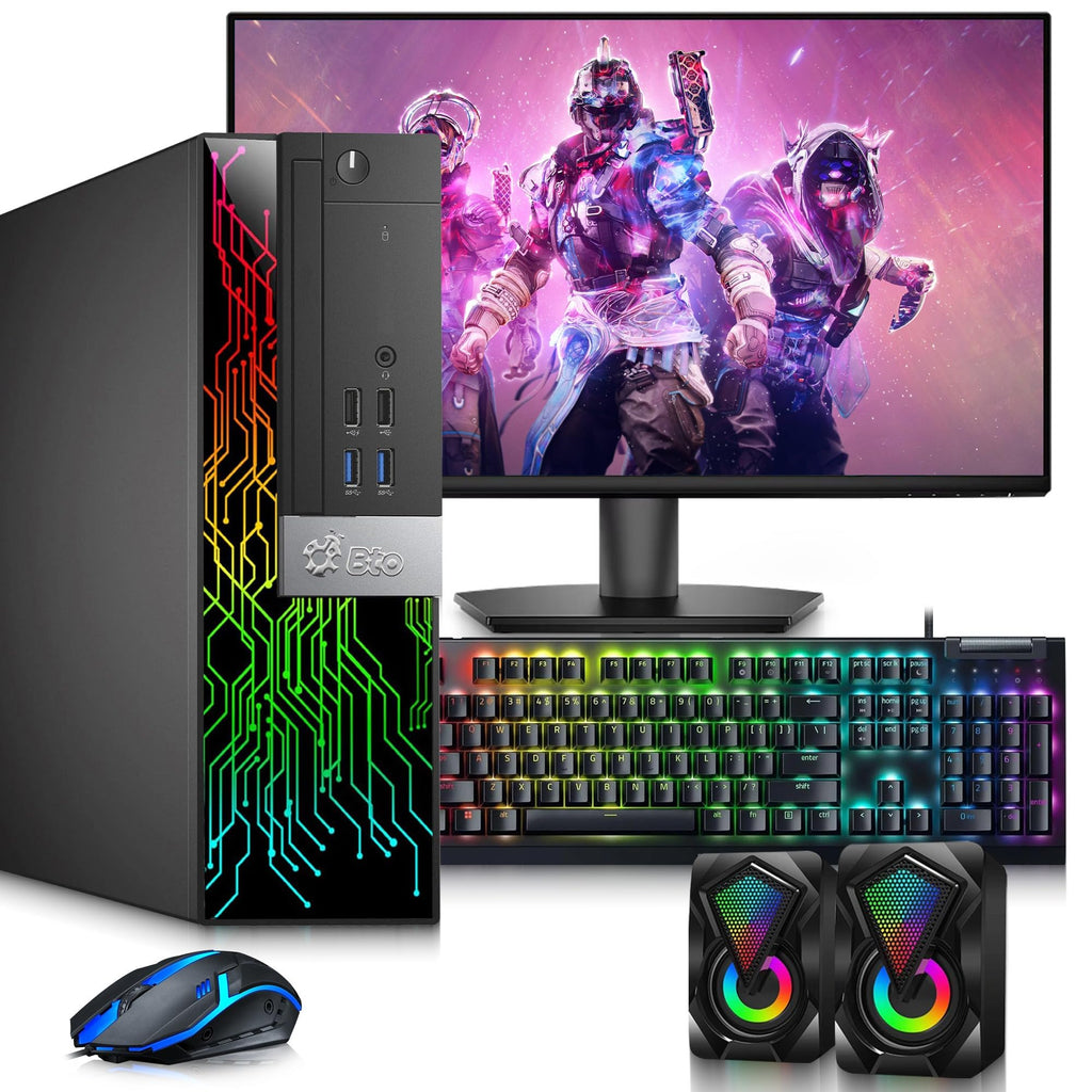 Intel Core i5-8500 16GB DDR4 RAM 256GB SSD GeForce GT 1030 Gaming Desktop Computer X2347