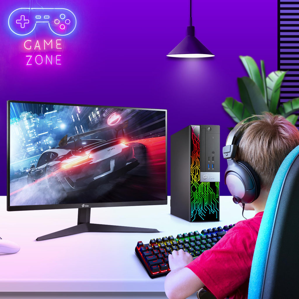 Intel Core i5-8500 16GB DDR4 RAM 256GB SSD GeForce GT 1030 Gaming Desktop Computer X2347