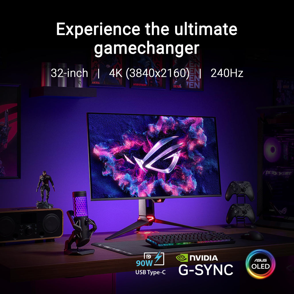 32 Inch 4K 240Hz OLED Gaming Monitor I914934