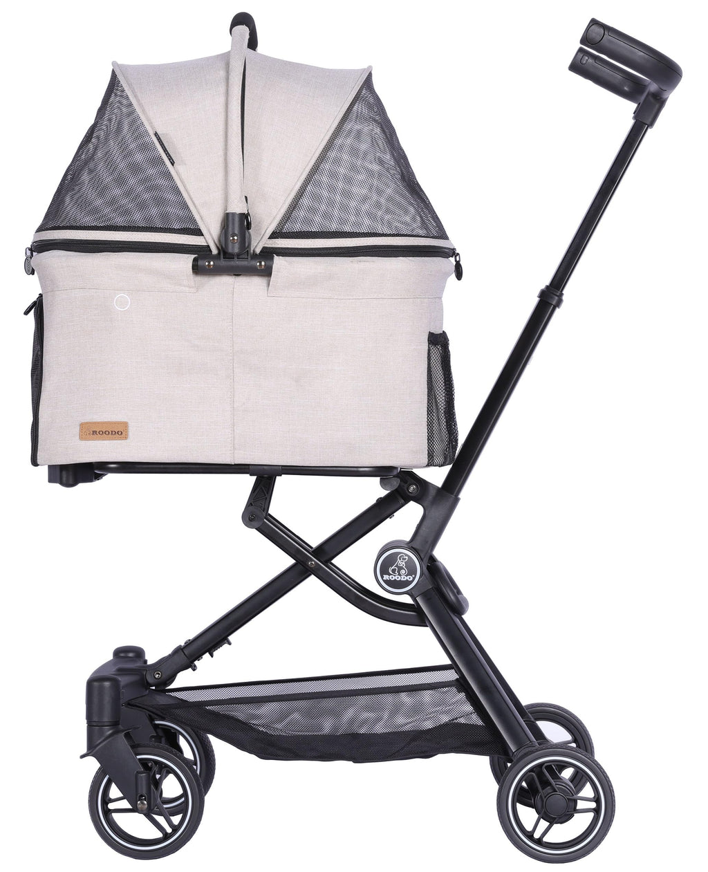 3 in 1 Lightweight Folding Pet Stroller with Detachable Carrier A4789