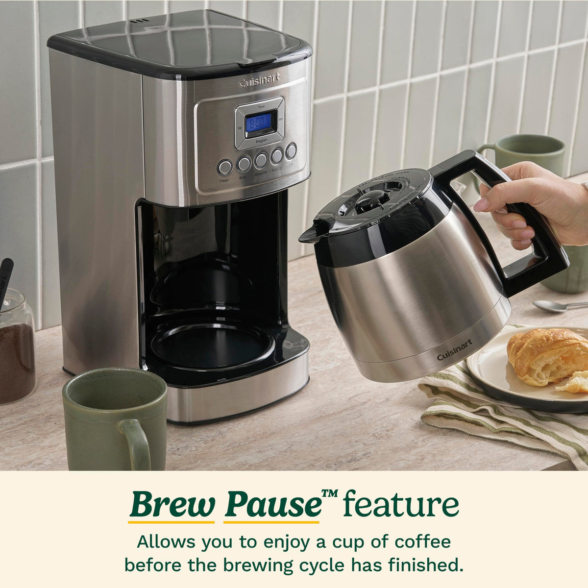 12 Cup Programmable Thermal Carafe Coffee Maker D33837