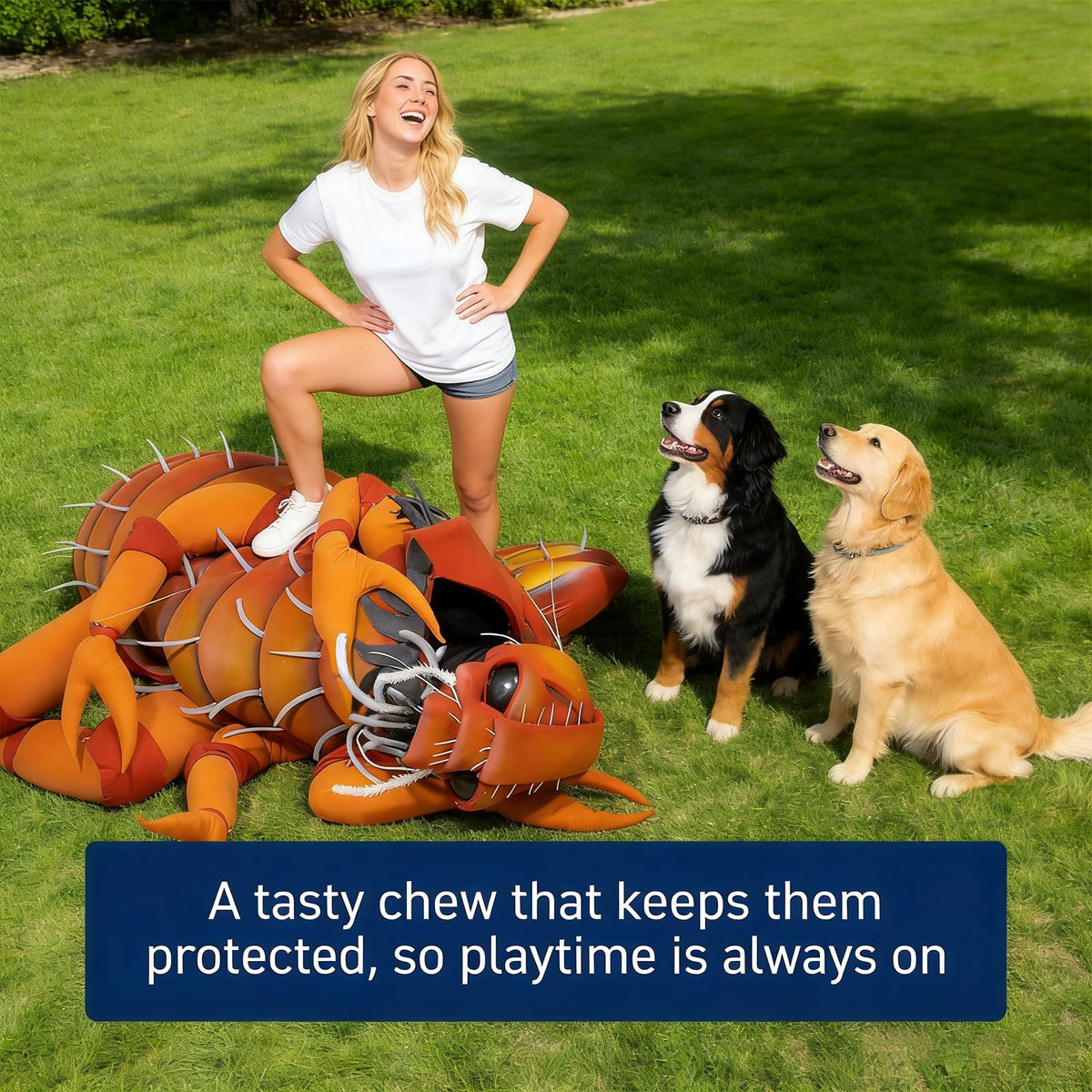 Natural Flea and Tick Prevention for Dogs Chewables F755