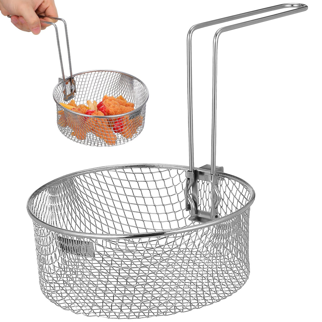 Deep Fryer Basket with Handle Z262